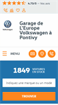 Mobile Screenshot of europe-pontivy.fr